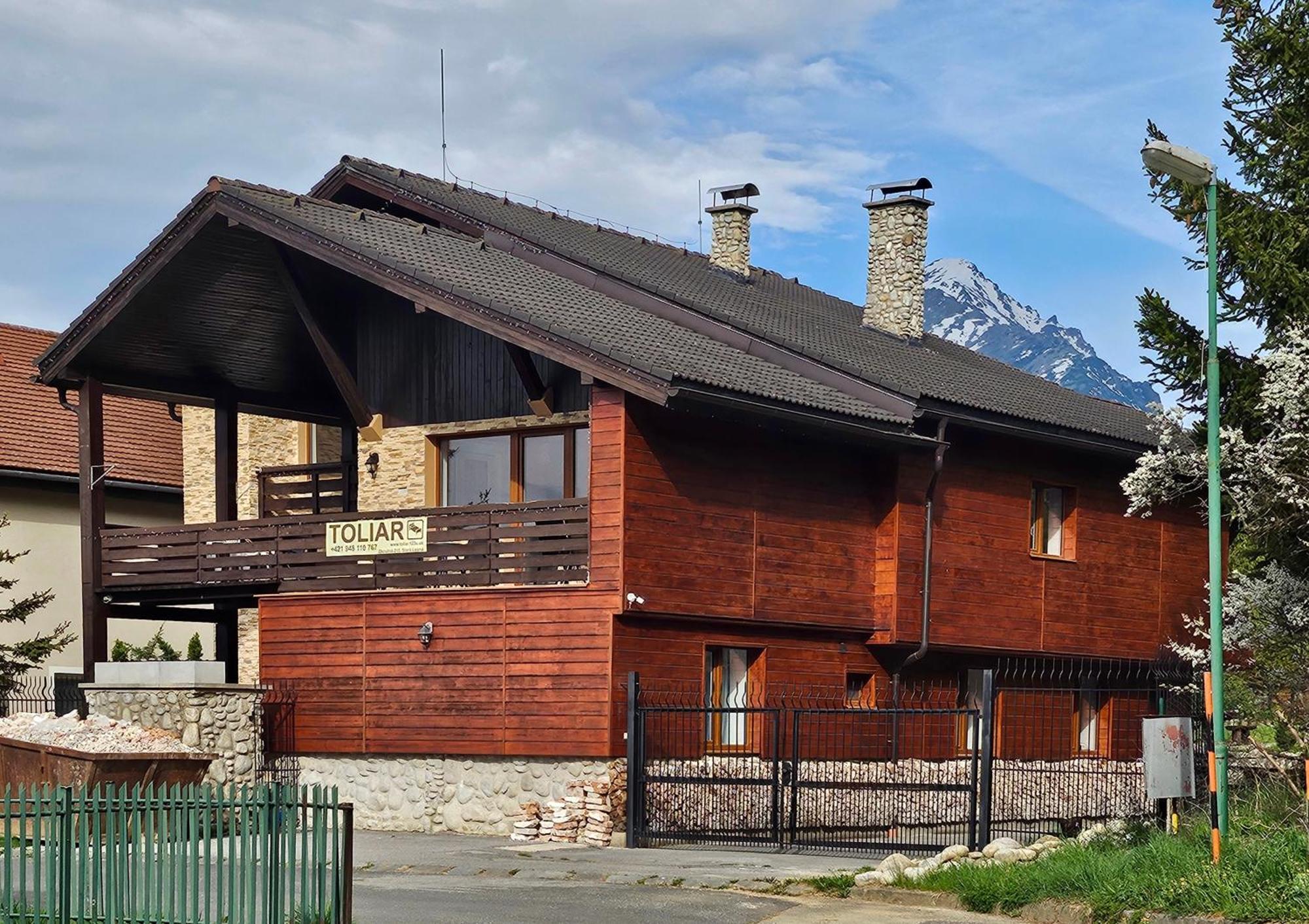 Penzión Toliar Hotel Stará Lesná Exterior foto